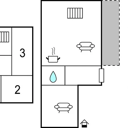 Three-bedroom In Feriehus Rebici